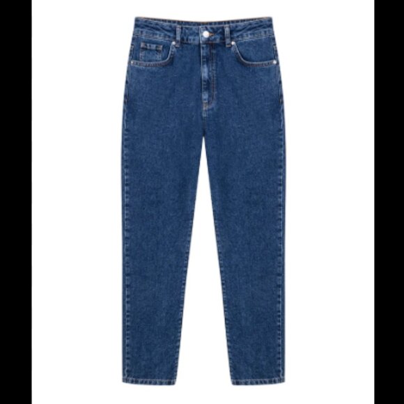 Ipekyol Classic Blue Denim Straight Leg Mom Jeans Size 8 Women's - Picture 1 of 6